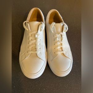 Lucky Branch white leather sneakers